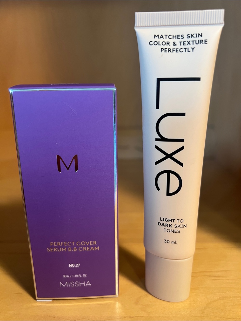 Missha BB Cream & Luxe Light to Dark Skin Tones Foundation